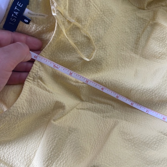 1 State Women's Yellow Dress - Picture 7 of 8